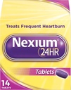 Nexium 24HR Delayed Release Heartburn Relief Tablets, Esomeprazole Magnesium Acid Riduttore, 20 mg, 14 conte