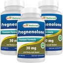 Migliori naturali Pregnenolone 30 mg 120 compresse (120 conteggio (Pack of 3))