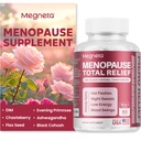 Menopausa Integratori per le donne, Supporto Caldi Flash & Maglioni Notturni, con Nero Cohosh, DIM & Sera Primrose, Equilibrio Ormonale & Mood Support – 60 Capsule
