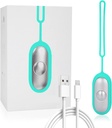 Strumento di aiuto del sonno, dispositivo di sollievo dell'insonnia portatile, macchina di aiuto del sonno USB per il sonno migliorato, ansia di pressione (Lime)