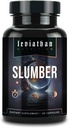 Leviathan Slumber | Sleep Aid GABA Integratori per il sonno profondo e calmo con Melatonina, Magnesio, L-teanina, 5-HTP, Zinco, Magnolia, Radice Valeriana per dormire Pillole per adulti Uomini e donne