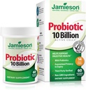 Jamieson Probiotics 10 miliardi - Supplemento probiotico giornaliero per la digestione, Restore Gut Health e Supporto del sistema immunitario - Probiotici per le donne e gli uomini (60 conteggio).
