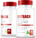 (2 Pack) Pillole di bruciatore di cintura di Outback, capsule di Keto del bruciatore di cinghiale Premium Out Back, supplemento di Keto naturale per sostenere gli obiettivi di fitness e corpo, Recensioni ufficiali di Outback BellyBurner (120 capsule)