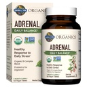 Garden of Life Organics Adrenal Daily Balance, Erbe adaptogene Ashwagandha, Santo Basilio, B Complex & Probiotics, Organic Non-GMO, Vegan, Gluten Free Supplement, Two Month Supply, 120 compresse