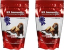 Aloha Medicinals K9 Immunity Plus, Integratore di Supporto Immune per Cani Oltre 70 libbre, Forniture per la salute del cane organico e fungo, Confezione da 2, 90 Chews