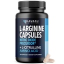 Capsule L-Arginina con L-Citrullina - Integratore Nitrico Ossido - L Arginina e L Miscela Citrullina - 120 Conta - Vegan, Non OGM Capsule per Prestazioni, Endurance e Supporto Muscolare - 2 Mesi di Alimentazione