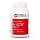 Protocollo Niacin 500mg - Inositol Hexanicotinate - No Flush Niacin - Vitamina B3 - Energy & Metabolism Support* - Vegan & Kosher - 90 Veg Caps