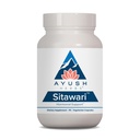 Ayush Herbs Sitawari - Shatavari Capsule per le donne, Shatavari Root Supplemento, Equilibrio dell'ormone per le donne, Supporto riproduttivo femminile naturale - 90 capsule vegetariane (1 Conte)