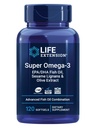 Estensione della vita Super Omega-3 EPA/DHA con sesamo Lignans & Olive Extract, 120 Count