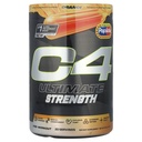 Cellucor C4 Ultimate Strength Pre Workout Powder - Tri-Stim Experience 300mg Caffeine+TeaCrine+Dynamine - Creatina & Beta-Alanina - Integratore energetico per uomini e donne - Arancione Popsicle, 20 Servings