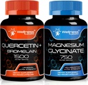 BENESSERE LABSRX Quercetin con Bromelain | Magnesio Glycinate Capsule