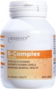 Integratore alimentare B-Complex - Contiene tutte le vitamine B tra cui B12, B1, B2, B5, B6, B7, Acido Folico per l'Energy Support Stress Relief Immunity Enhancement, 1 Pack 60 compresse