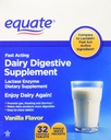 Equate - Latticini Integratore Digestivo, 32 Compresse Chewable