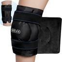 REVIX XL Ice Pack per il recupero della sostituzione del ginocchio, l'involucro del ghiaccio con la compressione fredda per il discomfort e la fatica, l'involucro del gel freddo intorno al ginocchio intero, la promozione della flessibilità e della mobilità