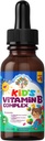 Autistic UpBeat: Kid's Vitamin B Complex | Kid-Friendly Drops | Unlfavored | B1, B2, B3, B6, B7, B9 & Methyl B12 | Funzione cerebrale, Focus, Metabolismo | Kids B Complex Liquid Drops Supplemento