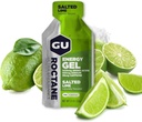 Gu Energy Roctane Ultra Endurance Energy Gel, On-The-Go Sport Nutrition for Running, Biking, Escursionismo o Sci, Lime salate, 24-Count