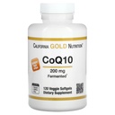 California Oro Nutrizione CoQ10, 200 mg, 120 Veggie Softgels