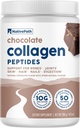 Peptidi di collagene di Patto Nativo - Collage idrolizzato Tipo 1 & 3. Keto & Paleo Grass-Fed Protein Powder per Capelli, Pelle, Unghie, Ossa, Giunti, Digestione e Altro - No Glutine o Latticini (Chocolate, 268g)