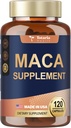 Totaria Maca Root Supplemento, 120 capsule vegane, alimentazione di 60 giorni