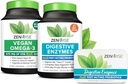 Zenwise salute enzimi digestivi Vegan Omega e Free Travel Tin