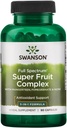 Swanson Mangosteen/Pomegranate/Noni Complex Supporto antiossidante Gastorintestinal Support 240 Milligrams 90 Capsule