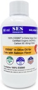 SES Ricerca C60 per Animali domestici in Olio Extra Vergine di Oliva Biologico con Salmone Flavor - Supplemento Animali - Supplemento Antiossidante - Solvent Free - Booster Immunity - Boosts Energy & Mood - Focus - 90ML