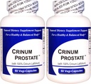 Crinum Prostate 2-Pack (120 capsule totali) 100% Concentrato Vietnamita Crinum Latifolium, non contiene riempitivi sintetici come Silicon Dioxide, Talc, Magnesium Sterate, ecc.