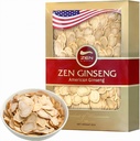 Zen American Wisconsin Ginseng Slices — Energia migliorata, Performance, & Salute mentale per uomini e donne (8oz. Scatola)