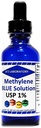 1% A2Z Laboratory | USP-Grade Methylthioninium Chloride Liquid | High Purity Dietary Supplement for Brain Function & Cognitive Health | No Formaldehyde (1) 50ml Glass Dropper Bottiglia