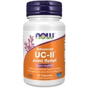 NOW Integratori, UC-II Avanzato Joint Relief con Collagene di tipo II non denaturato, più Acido Ialuronico, Boron, Vitamina D-3, 60 Veg Capsule