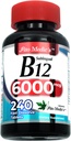 Laboratorio FITO MEDIC | Vitamina b12 | 6000 mcg | 240 Serve | b12 sublinguale | b12 | b12 Vitamine | Ultra ad alto assorbimento, s.