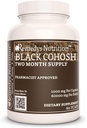 Nutrizione di Remedy Black Cohosh | 1.000 mg, 60 capsule vegane Integratore alimentare di erbe | Fornitura di due mesi
