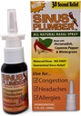 Sinus Plumber Pepper Nasal Spray, Allergy e Sinus Relief, Congestione, Mal di testa, 1 fl oz