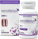 VH Nutrition ESTROLIBRIUM | Equilibrio dell'ormone per le donne* | Menopause Supplemento* | Cohosh nero, Shatavari, Chaste Tree Berry (Vitex), Dong Quai | 60 capsule in Easy to Swallow Pills