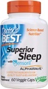Il miglior sonno superiore del medico con Sensoril, Formula contiene Ashwagandha, 5-HTP, L-teanina & GABA, 60 conte