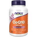 NOW Integratori alimentari, CoQ10 400 mg, Grado farmaceutico, Forma All-Trans prodotta da Fermentazione, 60 Softgels