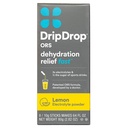 DripDrop ORS Elettrolyte Hydration Powder Sticks, Lemon, 10g Sticks, 8 Count