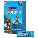 Zbar Protein - Cookies 'N Creme - Crispy Snack Bars - Realizzati con avena biologica - Non OGM - 5g Protein - Gluten Free Protein Bars (15 Pack)