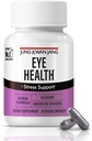 JUNG KWAN JANG Supporto per la salute degli occhi con Bilberry (166mg) e American Ginseng (143mg) per la cura della vista, Strain occhio ridotto, Supporto cognitivo, 30 capsule per uomini e donne