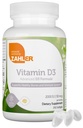 Zahler - Vitamina Avanzata D3 2000 IU Softgels (250 Conte) Kosher Vitamina Per vegetariani Amichevole D per il supporto immunitario, Bone, denti e salute del muscolo - Supplemento giornaliero di vitamina D3 per adulti - Easy Swallow V