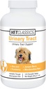 Vet Classics Urinary Tract Dog Supplement- Supporto del tratto urinario per cani, Pet Incontinence- Supplementi del cane di mirtillo- Compresse da masticare 120 Ct.