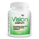 Visione completa Natural Eye Support Formula Maximum Strength Vision Support Blend of Lutein in One Daily Vision Supplement.