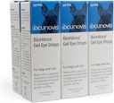 Sentrx - Ocunovis Gel Gocce per cani e gatti con occhi asciutti, Hydrating Cat e Dog Eye Drops con acido ialuronico, non-bluring e non-tinging Artificial Tears, 5 ml, 6 Pack