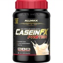 ALLMAX Casein-FX Protein, Vanilla - 2 lb - 25 Grammi di Proteine Slow-Release per Scoop - Carbo basso & Zero Aggiunto Zucchero - Circa 27 Serve