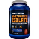 BODYTECH Whey Protein Isolate Powder - Rich Chocolate Flavor - Premium Protein Supplement for Muscle Growth and Recovery - Low Carb and High Protein Formula for Performance (3 lbs/43 Serve)