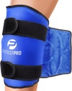 Avvolto del pacchetto di ghiaccio del ginocchio Pro per il sollievo del dolore, la terapia calda e fredda riutilizzabile per il gonfiamento, il recupero e la terapia per l'artrite, Meniscus Tear e ACL