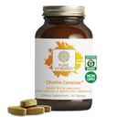 PURE SYNERGY Choline Complex | Vegan Choline Supplemento realizzato con Organic Whole Foods | Complesso Biodisponibile Non OGM | per la gravidanza, il cervello e la salute del fegato (60 compresse)