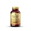 Solgar Vitamin C 1000 mg con Rose Hips, 250 compresse - Antiossidante e supporto immunitario - Salute complessiva - Supporta la pelle sana e articolazioni - Non OGM, Vegan e Kosher - 250 Serve