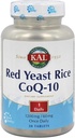 Riso di lievito rosso CoQ10 Una volta ogni giorno Kal 30 Tabs