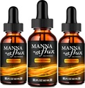Gocce del flusso di manna, Mannaflux Supporto Supplemento Gocce liquide - Forza massima, Manna Flux Salute e gocce di benessere, Mannaflux Tutte Formula naturale, Manna Flux Liquid Drops Recensioni (3 pacchetto)